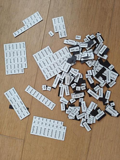 Koelkastpoëzie, Hobby en Vrije tijd, Overige Hobby en Vrije tijd, Gebruikt, Ophalen of Verzenden