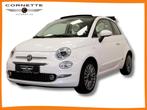 Fiat 500 C 1.2 Lounge Sensoren Airco CC, Auto's, Cabriolet, Wit, Bedrijf, Handgeschakeld