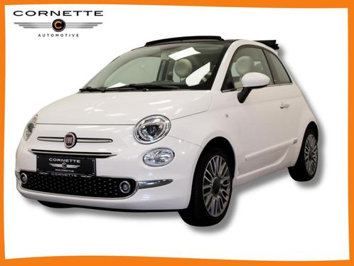 Fiat 500 C 1.2 Lounge Sensoren Airco CC, Auto's, Fiat, Bedrijf, 500C, Airbags, Airconditioning, Bluetooth, Boordcomputer, Centrale vergrendeling