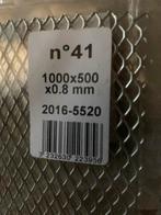 Tôle en maille métallique 50 cm sur 1 m et 0,8 cm, Neuf