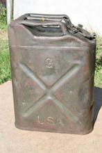 US Jerrycan Samco 1943 original WW2 Bastogne, Collections, Objets militaires | Seconde Guerre mondiale, Enlèvement, Autres