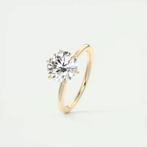 Nieuwe ring,3 karaat,diamanttest positief!, Handtassen en Accessoires, Ringen, Verzenden, Wit, Nieuw, 17 tot 18