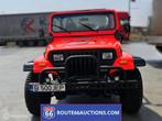 Jeep Wrangler YJ 2.5 | 1990 | Route 66 Auctions, Auto's, Jeep, Zwart, Bedrijf, Handgeschakeld