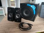 Trust speakers met subwoofer, Autres marques, Subwoofer, Comme neuf, Enlèvement
