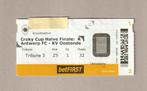 ticket halve finale Croky Cup Antwerp - Oostende, 29/02/2024, Ophalen of Verzenden, Gebruikt, Overige typen