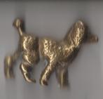Zwaar bronzen beeld kleine hondpoedel, Ophalen of Verzenden