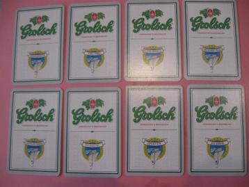 8 joker speelkaarten bieren Grolsch (147) beschikbaar voor biedingen