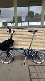 Brompton H6RN donkerblauwe Brompton tas met 6 versnellingen,, Fietsen en Brommers, Fietsen | Vouwfietsen, Ophalen, Brompton, 14 tot 16 inch