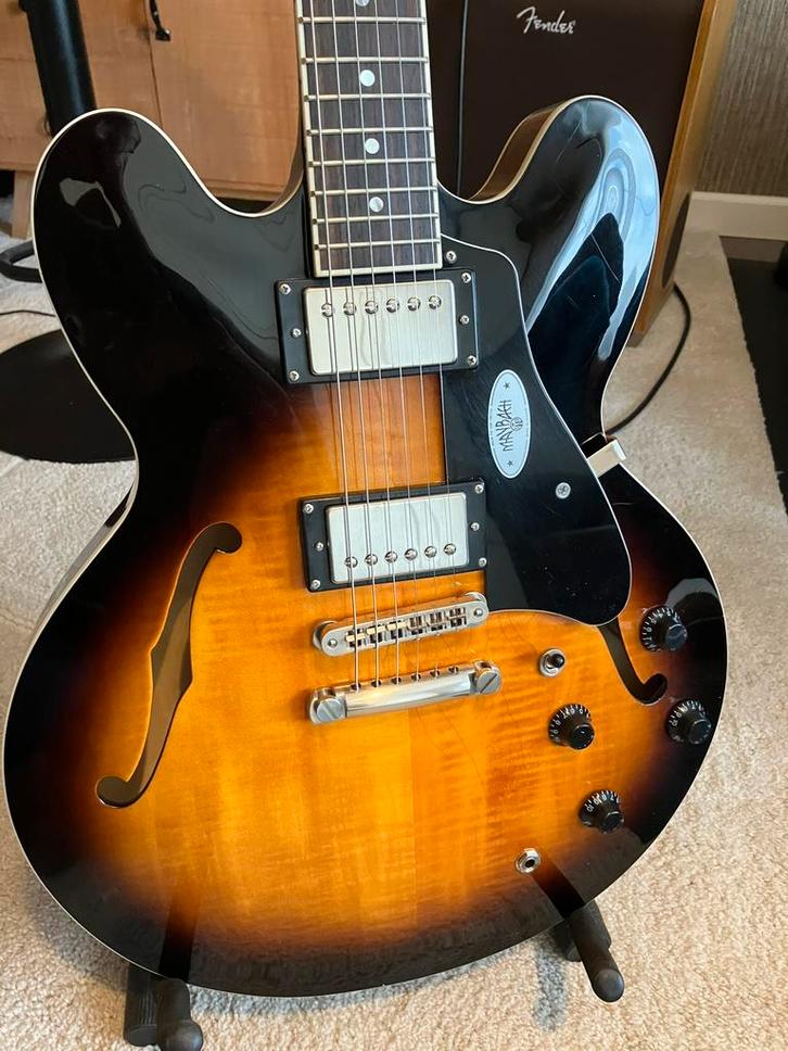 Maybach Capitol ’59 Antique Burst, Muziek en Instrumenten, Snaarinstrumenten | Gitaren | Elektrisch, Overige merken, Ophalen