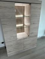 NIEUWE vitrine kast met ledverlichting, Huis en Inrichting, Kasten | Vitrinekasten, Ophalen