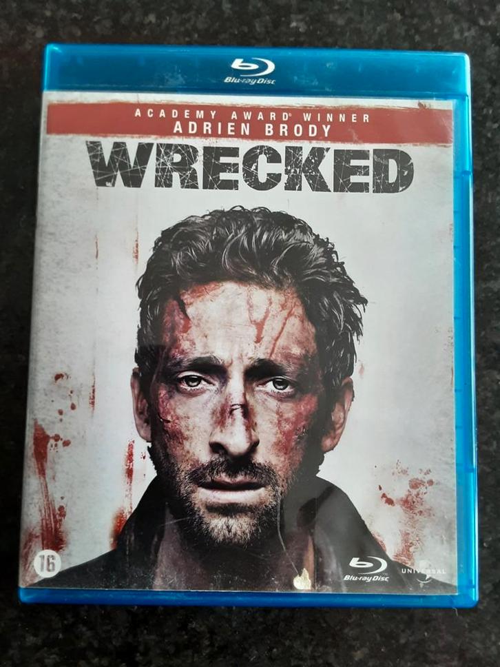 Wrecked blu ray NL FR actie, Cd's en Dvd's, Blu-ray, Zo goed als nieuw, Actie, Ophalen of Verzenden