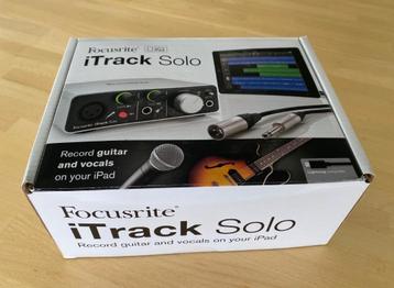 focusrite iTrack solo USB interface beschikbaar voor biedingen