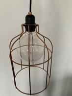 Koperkleurige hanglamp, Deens design, Ophalen, Zo goed als nieuw
