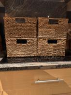 Stevige zeegras rieten mandjes 4 stuks €10/ stuk 29cm/40cm, Huis en Inrichting, Ophalen