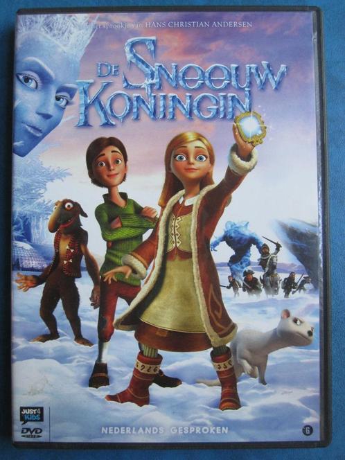 De Sneeuwkoningin, Cd's en Dvd's, Dvd's | Tekenfilms en Animatie, Zo goed als nieuw, Amerikaans, Tekenfilm, Vanaf 6 jaar, Ophalen of Verzenden
