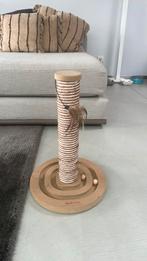 Krabpaal met speeltjes, weinig gebuikt, Dieren en Toebehoren, Krabmeubelen, Ophalen, Zo goed als nieuw, Krabpaal