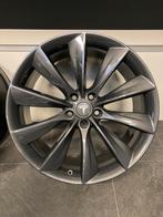 21 inch originele Tesla Model S ‘Turbine’ velgen breedset, Auto-onderdelen, Ophalen of Verzenden, Amerikaanse onderdelen