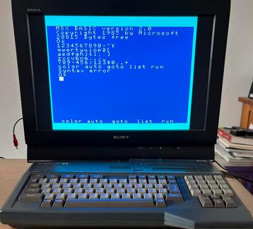 Sanyo PHC-23J(B) MSX2 computer beschikbaar voor biedingen