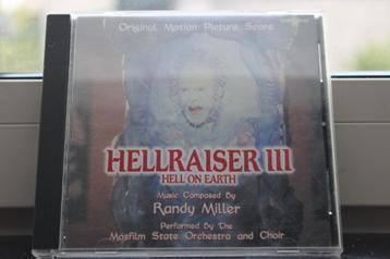 CD SOUNDTRACK HELLRAISER III HELL ON EARTH - RANDY  MILLER beschikbaar voor biedingen