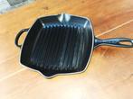 Skillet le creuset grillpan 26, Huis en Inrichting, Ophalen of Verzenden, Zo goed als nieuw