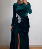 Groen gala jurk - nooit gedragen, Kleding | Dames, Gelegenheidskleding, Verzenden, Nieuw, Maat 42/44 (L), Groen