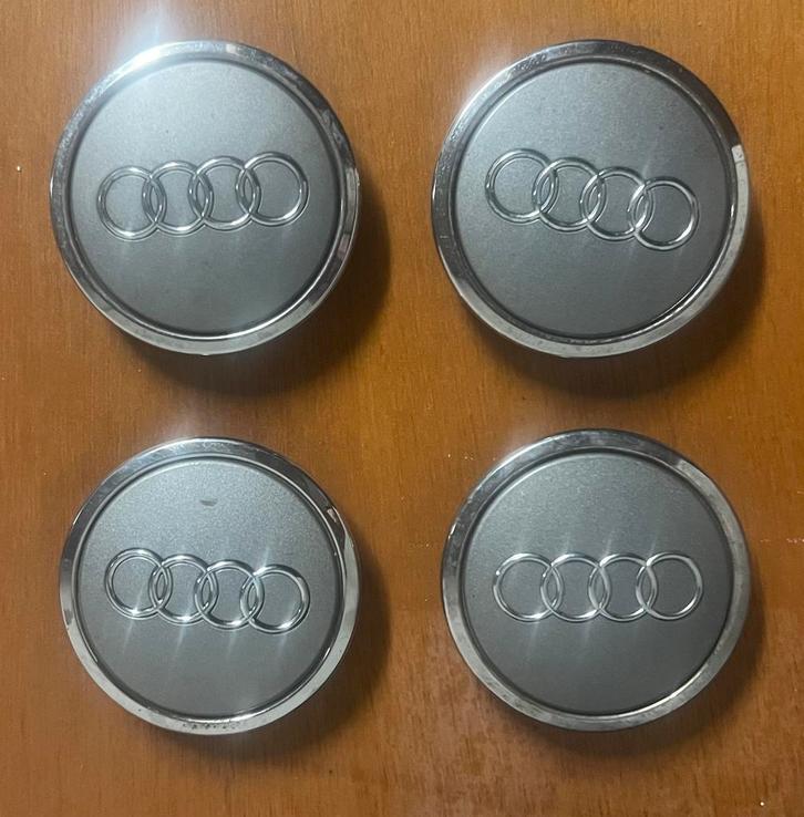 4 centres de roues ( caps ) audi d’origine, Autos : Pièces & Accessoires, Pneus & Jantes, Jante(s), Enlèvement ou Envoi