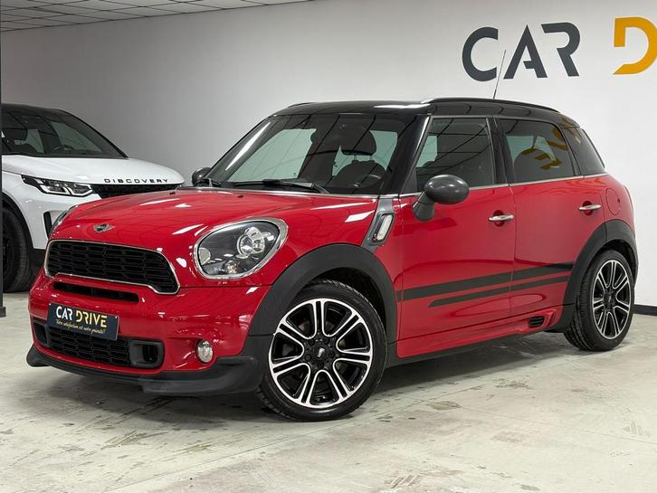 MINI Cooper SD Countryman, Autos, Mini, Entreprise, Cooper, Diesel, Euro 5, Hatchback, 5 portes, Automatique, Rouge, Noir, Cuir
