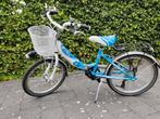 Diva Wings blauwe meisjesfiets, 20 inch, Fietsen en Brommers, Fietsen | Meisjes, Ophalen, Zo goed als nieuw