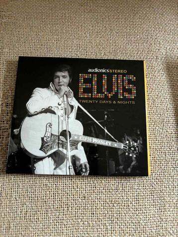 Elvis live bootleg cd, Twenty days & nights beschikbaar voor biedingen