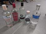 Lege flessen gin / wodka, Ophalen of Verzenden, Zo goed als nieuw
