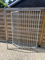 2 gegalvaniseerde hekken, Tuin en Terras, Tuinhekken en Hekwerk, Ophalen, Met poort, Spijlenhekwerk, Zo goed als nieuw
