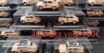 Renault 4CV rally autootjes Eligor 1:43, Ophalen of Verzenden, Zo goed als nieuw, Auto, Overige merken