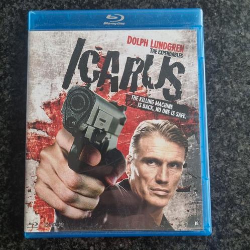 Icarus blu ray Dolph Lundgren NL, CD & DVD, Blu-ray, Comme neuf, Action, Enlèvement ou Envoi