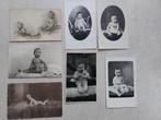 7 oude studiofoto's : baby's, Verzamelen, Postkaarten | Themakaarten, Verzenden
