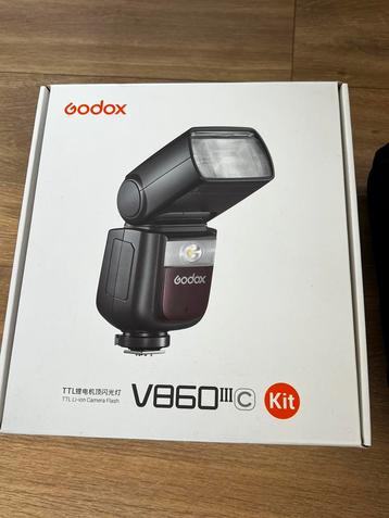 Godox Speedlite V860III Canon kit beschikbaar voor biedingen