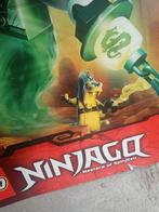 Reclame bord van LEGO in karton, Ophalen