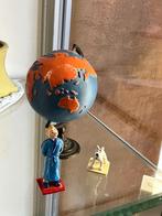 Tintin et Milou Mappemonde, Comme neuf, Tintin, Statue ou Figurine, Enlèvement ou Envoi