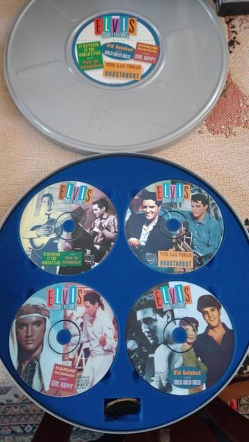 Elvis 4cdbox in de vorm van een filmblik  beschikbaar voor biedingen