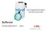 Watertank ( buffervat ) kranzle 200 liter, Tuin en Terras, Hogedrukreinigers, Ophalen, Zo goed als nieuw