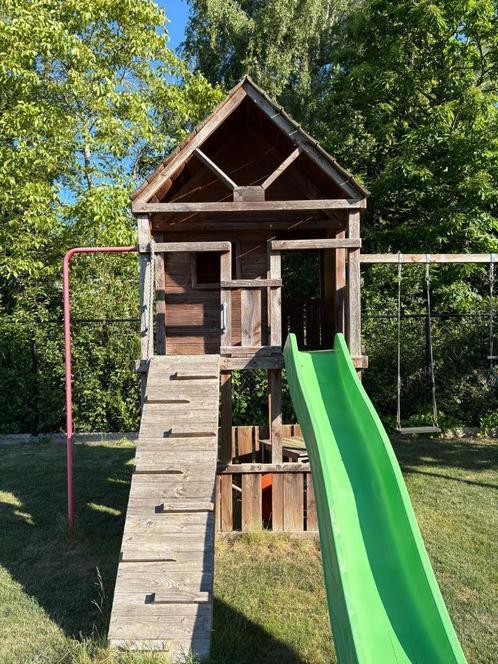 Speelhuis Tuin, Kinderen en Baby's, Speelgoed | Buiten | Speelhuisjes, Gebruikt, Hout, Ophalen