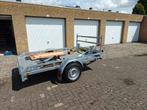 Motor remork aanhanger 1x gebruikt 750kg + CE Certificaat, Auto diversen, Aanhangers en Bagagewagens, Ophalen, Zo goed als nieuw