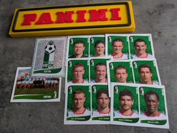 Panini football 2009 voetbal 8x VIRTON stickers 2009 beschikbaar voor biedingen