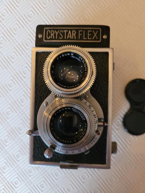crystarflex tlr camera, Audio, Tv en Foto, Fotocamera's Analoog, Gebruikt, Ophalen of Verzenden