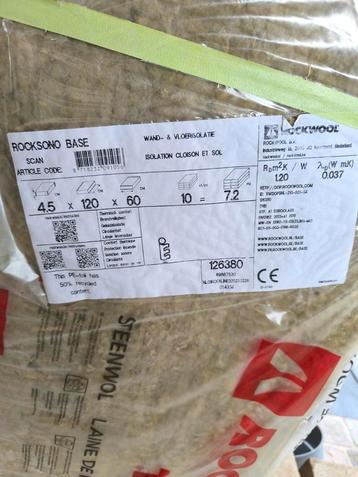 Isolatie Rockwool beschikbaar voor biedingen