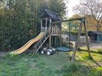 Jungle gym met glijbaan en nestschommel, Kinderen en Baby's, Ophalen, Gebruikt, Glijbaan