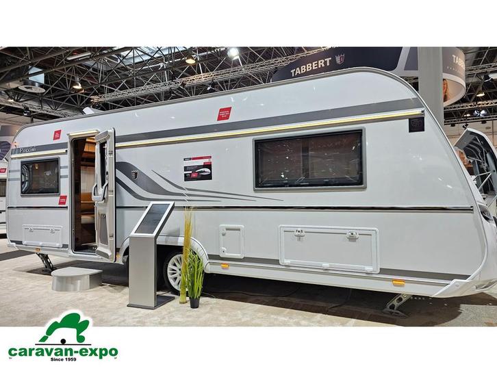 TABBERT PUCCINI 655EL, Caravans en Kamperen, Caravans, Bedrijf, 1500 - 2000 kg, Tabbert, 6 tot 7 meter