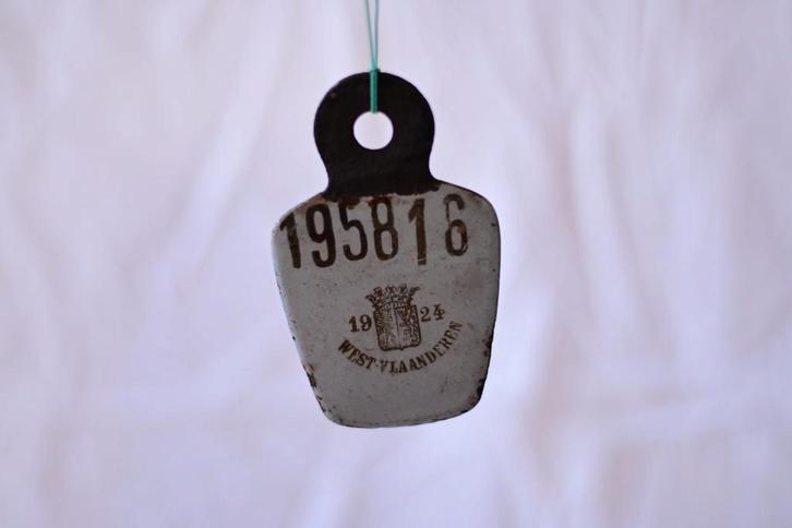 fietstaxplaatje, Antiquités & Art, Antiquités | Autres Antiquités, Enlèvement