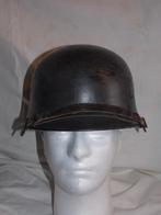 Casque de police allemand M34 de la Seconde Guerre mondiale, Collections, Armée de terre, Enlèvement ou Envoi, Casque ou Béret