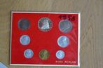 oude reeks vaticaan munten 1958, Setje, Zilver, Ophalen of Verzenden, Overige landen