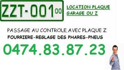Verhuur van garageplaat Z of V in Brussel en omgeving 047483, Diensten en Vakmensen, Auto en Motor | Monteurs en Garages, Apk-keuring